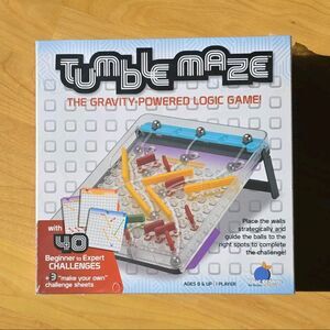 NEW Tumblemaze Blue Orange Games Logic Puzzle Game Brain Teaser Kids Toy Sealed